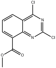 Methyl 2,4-dichloroquinazoline-8-carboxylate Structure