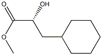 (R)-Methyl 2-hydroxy-3-cyclohexylpropanoate Structure