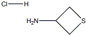 Thietan-3-amine hydrochloride
 Structure