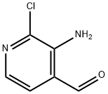 3-AMino-2-chloroisonicotinaldehyde Structure