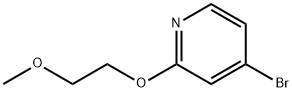 4-broMo-2-(2-Methoxyethoxy)pyridine Structure