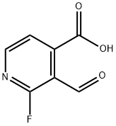 2-Fluoro-3-forMylisonicotinic acid 구조식 이미지