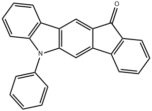5-Phenylindeno[1,2-b]carbazol-11(5H)-one Structure