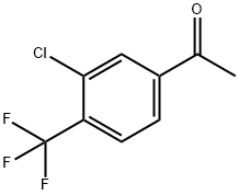 1-(3-chloro-4-(trifluoroMethyl)phenyl)ethanone Structure