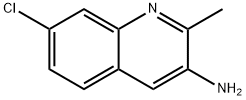 7-Chloro-2-Methylquinolin-3-aMine 구조식 이미지