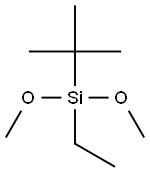 tert-Butyl(ethyl)dimethoxysilane Structure