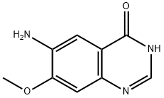 6-amino-7-methoxyquinazolin-4(3H)-one Structure