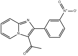 1-(2-(3-nitrophenyl)iMidazo[1,2-a]pyridin-3-yl)ethanone Structure