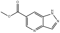 메틸1h-피라졸로[4,3-b]피리딘-6-카르복실레이트 구조식 이미지