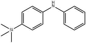 N-phenyl-4-triMethylsilylaniline Structure