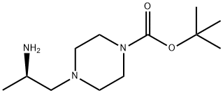 1-Boc-4-[(2R)-2-aMinopropyl]-piperazine 2HCl Structure