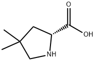 D-Proline, 4,4-diMethyl- Structure