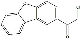 2-(CHLOROACETYL)DIBENZOFURAN 구조식 이미지