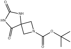 tert-butyl 6,8-dioxo-2,5,7-triazaspiro[3.4]octane-2-carboxylate Structure