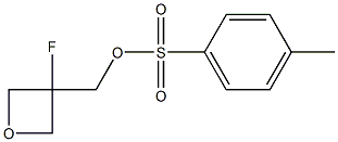 (3-플루오로옥세탄-3-일)메틸4-메틸벤젠설포네이트 구조식 이미지