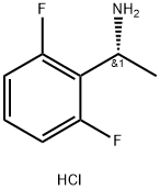 (R)-1-(2,6-Difluorophenyl)ethanaMine hydrochloride Structure