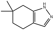 6,6-DiMethyl-4,5,6,7-tetrahydro-1H-indazole Structure