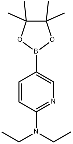 N,N-diethyl-5-(4,4,5,5-tetraMethyl-1,3,2-dioxaborolan-2-yl)pyridin-2-aMine Structure