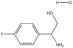 2-AMINO-2-(4-FLUOROPHENYL)ETHAN-1-OL HYDROCHLORIDE Structure