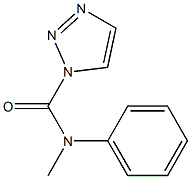 1H-1,2,3-Triazole-1-carboxaMide, N-Methyl-N-phenyl- Structure