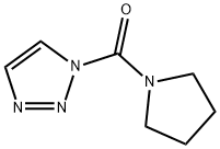 메타논,1-피롤리디닐-1H-1,2,3-트리아졸-1-일- 구조식 이미지