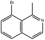 8-BroMo-1-Methylisoquinoline 구조식 이미지