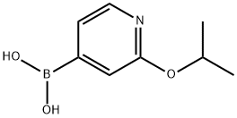 2-isopropoxypyridin-4-ylboronic acid Structure