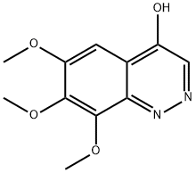 6,7,8-Trimethoxycinnolin-4-ol 구조식 이미지