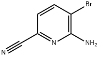 6-AMino-5-broMopicolinonitrile Structure