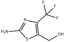 (2-아미노-4-(트리플루오로메틸)티아졸-5-일)메탄올 구조식 이미지