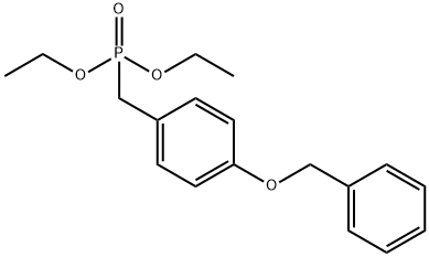 Diethyl 4-(benzyloxy)benzylphosphonate 구조식 이미지