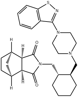 s,s-endo-lurasidone HCl Structure