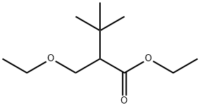 Ethyl 3-Ethoxy-2-Tert-Butylpropionate Structure