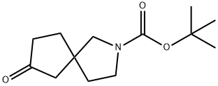 2-Boc-7-oxo-2-Azaspiro[4.4]nonane Structure