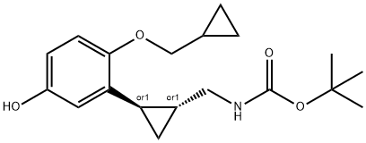 1322700-01-5 tert-butyl (((1R,2R)-2-(2-(cyclopropylMethoxy)-5-hydroxyphenyl)cyclopropyl)Methyl)carbaMat