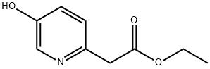 2-Pyridineacetic acid, 5-hydroxy-, ethyl ester Structure