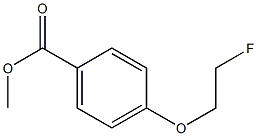 Methyl 4-(2-fluoroethoxy)benzoate Structure