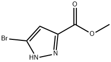 Methyl 5-broMo-1H-pyrazole-3-carboxylate Structure