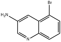 5-BroMoquinolin-3-aMine Structure