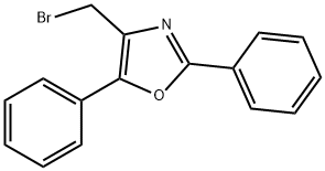 4-(BroMoMethyl)-2,5-diphenyloxazole Structure