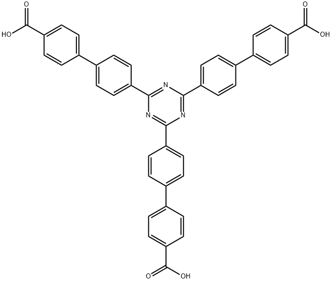 1331756-62-7 4',4''',4'''''-(1,3,5-triazine-2,4,6-triyl)tris(([1,1'-biphenyl]-4-carboxylic acid))