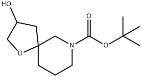 7-Boc-1-oxa-7-azaspiro[4.5]decane-3-ol Structure