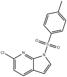 6-chloro-1-tosyl-1H-pyrrolo[2,3-b]pyridine Structure