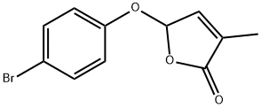 5-(4-broMophenoxy)-3-Methylfuran-2(5H)-one 구조식 이미지