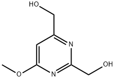 (6-메톡시피리미딘-2,4-디일)디메탄올 구조식 이미지