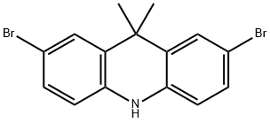 아크리딘,2,7-디브로모-9,10-디히드로-9,9-디메틸- 구조식 이미지