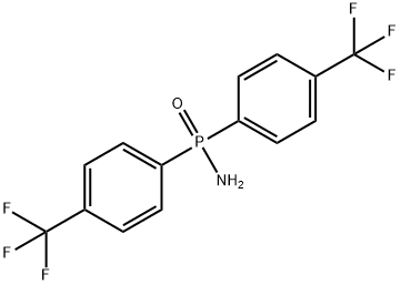 P,P-비스(4-(트리플루오로메틸)페닐)포스핀산아미드 구조식 이미지