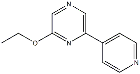 2-ethoxy-6-(pyridin-4-yl)pyrazine Structure