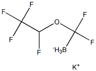potassium trifluoro((2,2,2-trifluoroethoxy)methyl)borate 구조식 이미지