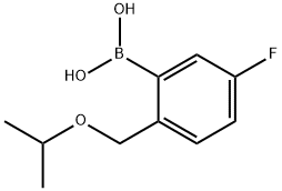5-fluoro-2-(isopropoxyMethyl)phenylboronic acid Structure